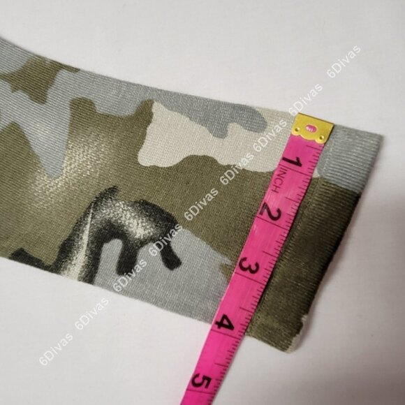 Sexy camouflage body hugging dress military army green sz. M - Picture 11 of 12